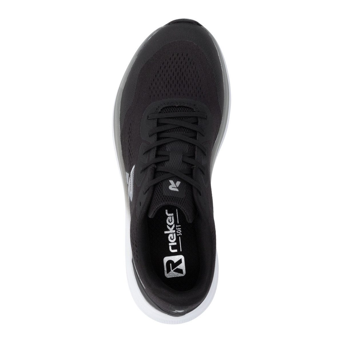 Rieker W4102 Damen Sneaker Turnschuhe, Sportschuhe, Freizeitschuhe, Halbschuhe, Schnürschuhe