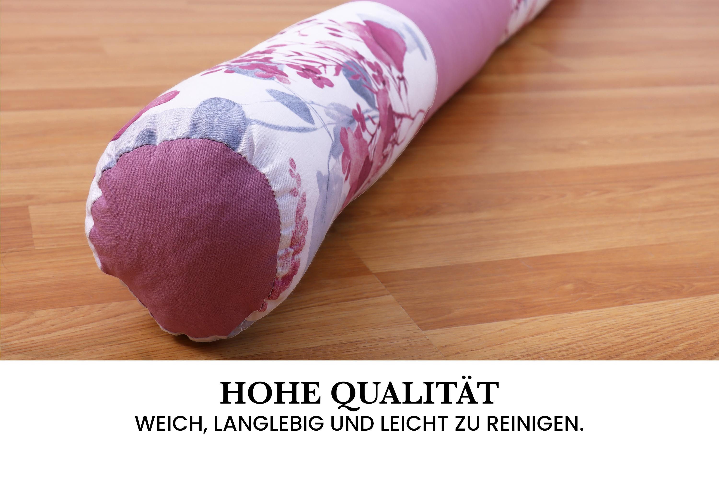 Amilian Nestchenschlange Bettschlange 210cm - Seitenschläferkissen - Nestschlangen, Nestchen - Bettumrandung als Kopfschutz - Kantenschutz für Babybett – Bild 2 von 5