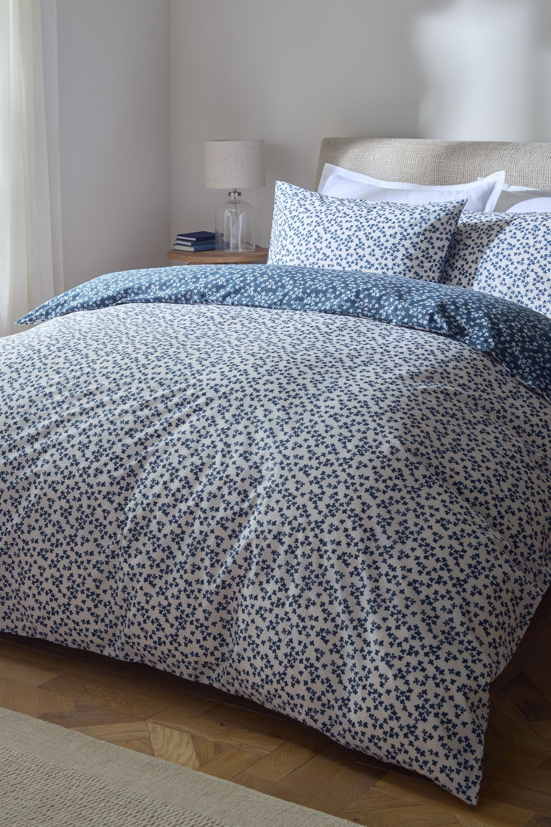Next Bett-Set Wendbare Bettgarnitur mit verspieltem Blumenmuster, Bezug: Baumwolle