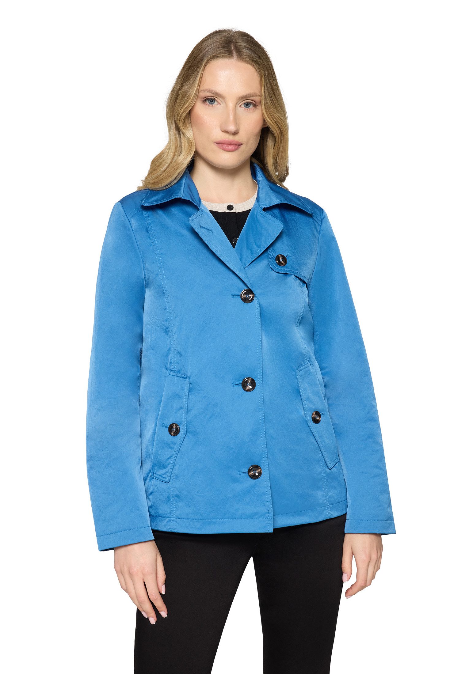 Kurzjacke Damen mit Kragen