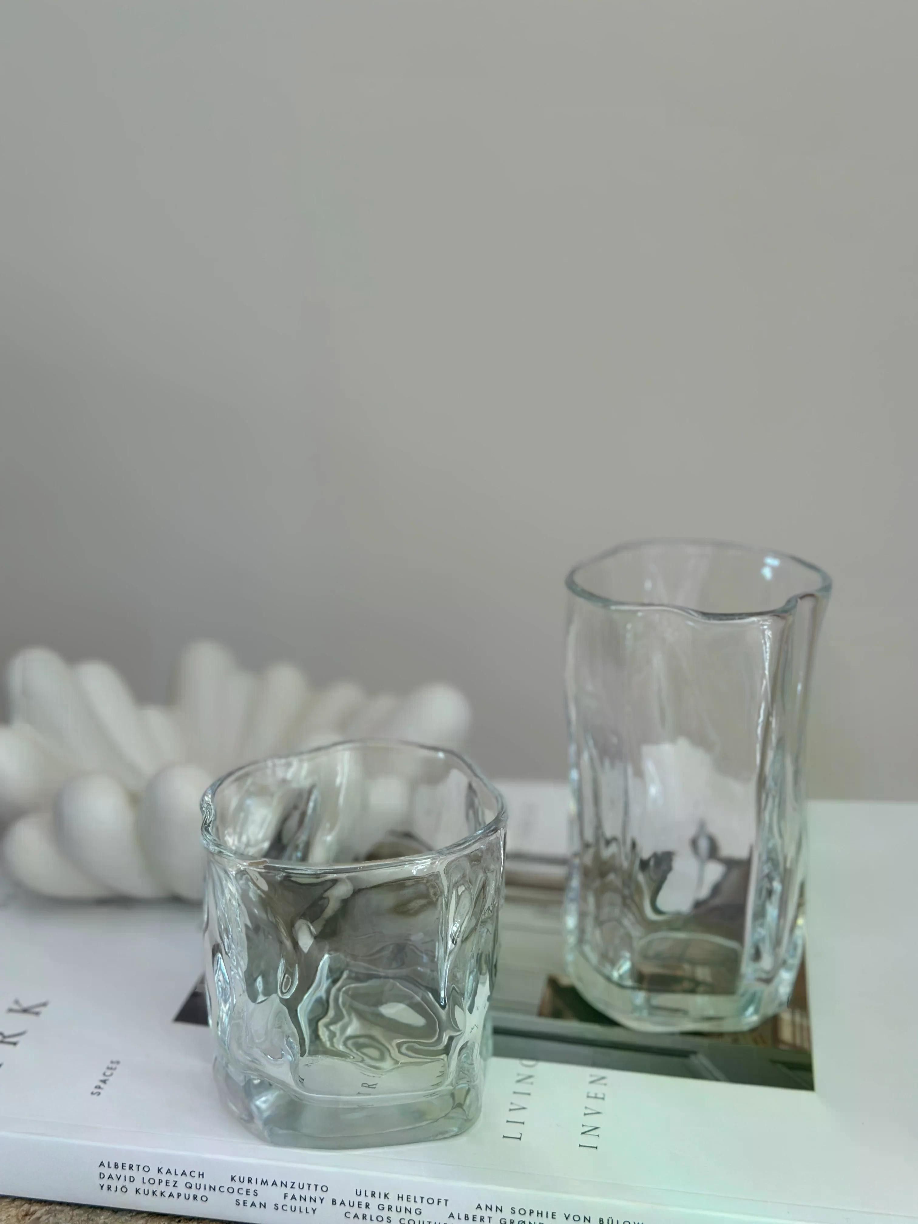 EmirtexHome Glas Wave Gläser 6er Set - crystal 200ml, Glas