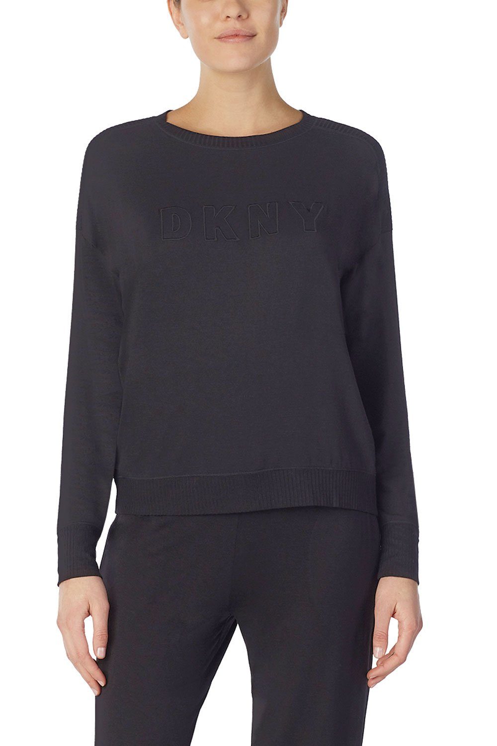 Top Essentials YI3419330 DKNY black Sleepshirt