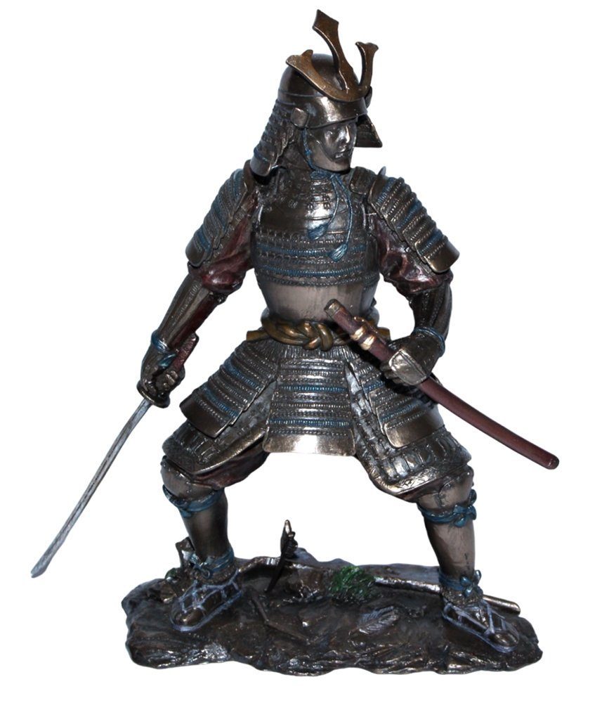 Parastone Dekofigur Deko Figur Samurai Art Krieger in 23 cm H japanischer Rüstung