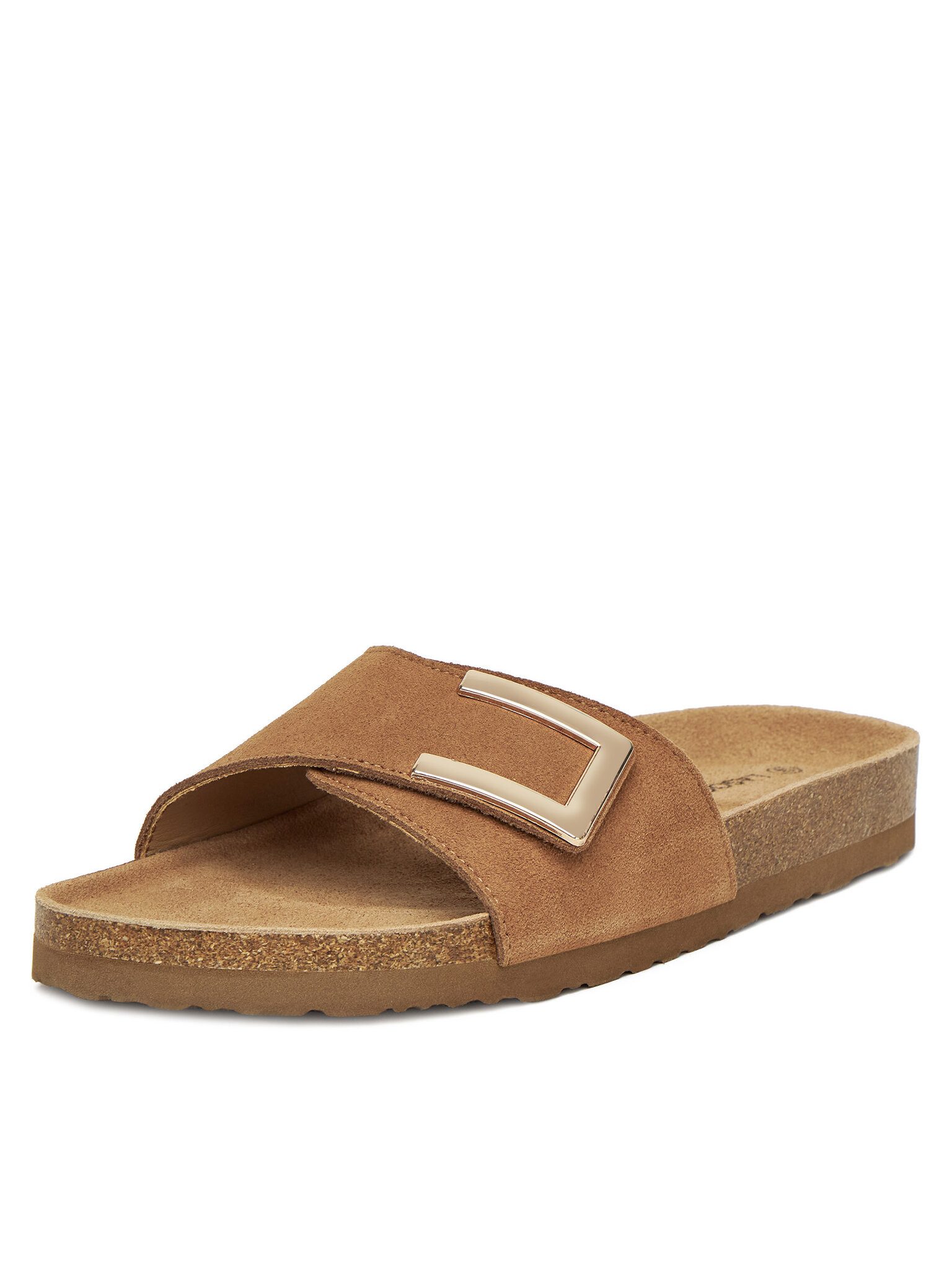 LASOCKI Lasocki Damen Flip-Flops Braune Lasocki-CEO-HYSC0122056-1 Camel Badepantolette