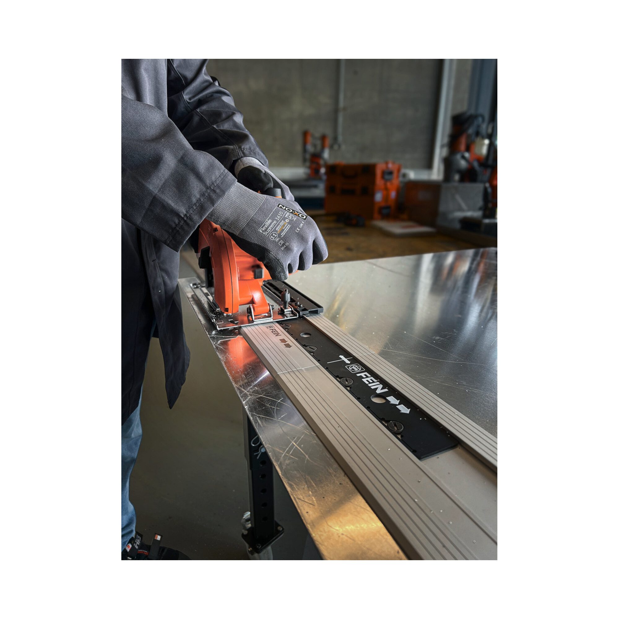 Fein Akku-Handkreissäge Fein Kompakte Akku-Handkreissäge für Metall, F-IRON Cut 57 AS