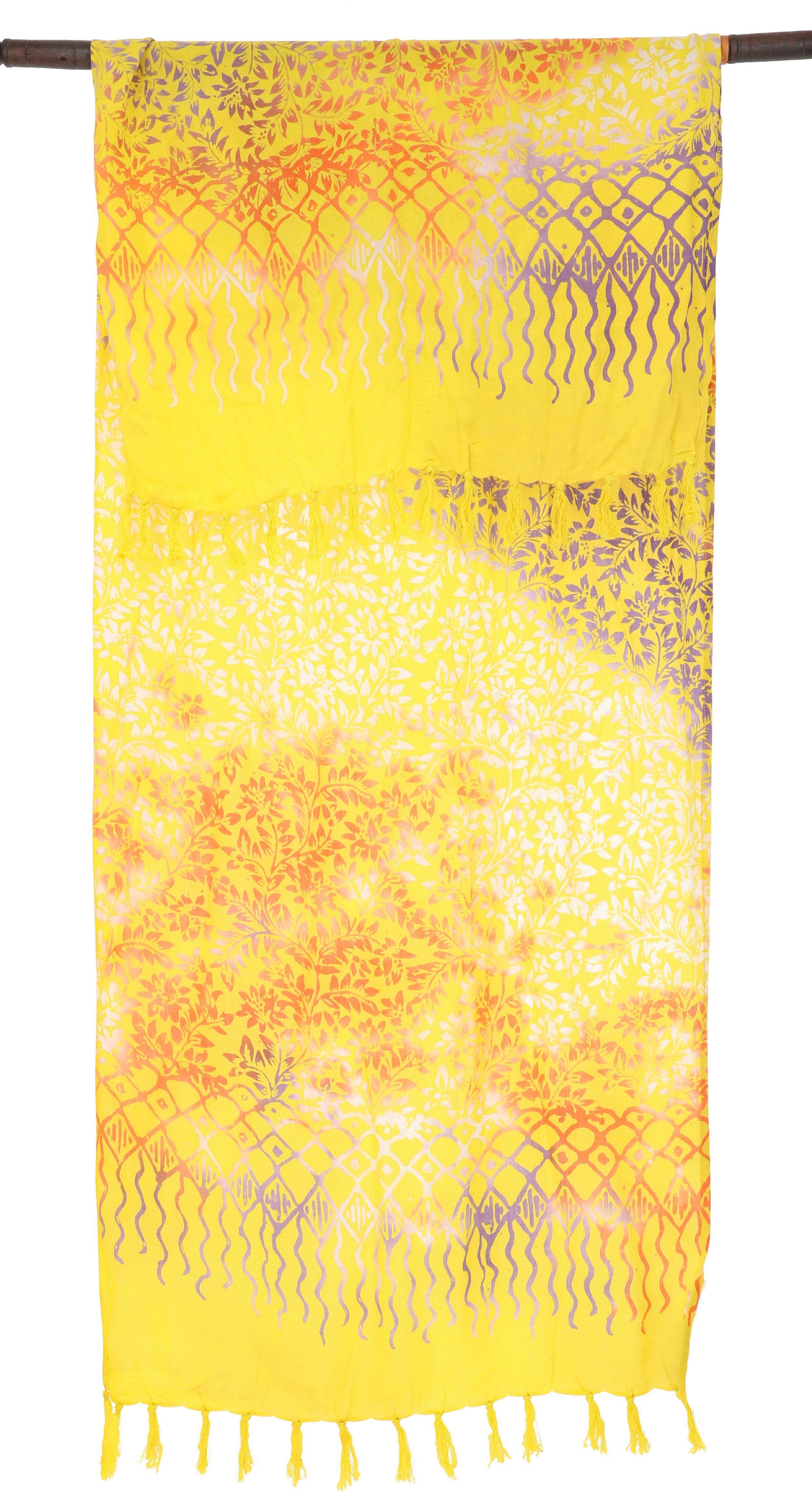 Guru-Shop Sarong Schmaler Bali Sarong, Wickelrock, Sarongkleid,..