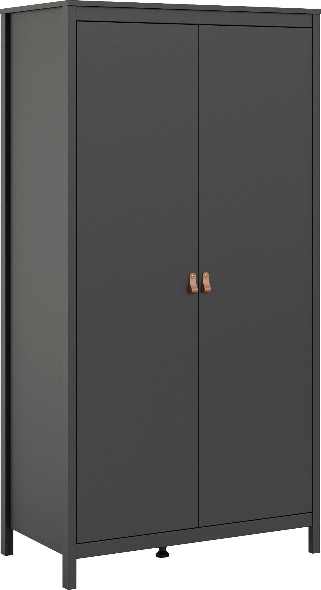 Home affaire Kleiderschrank Madrid, Drehtürenschrank, Aufbewahrung Kasten Schrank Stauraum 2türiger Schrank mit 5 Einlegeböden und Kleiderstange, Breite 102 cm. Reduzierter Preis € 514,06. Unverbindliche Preisempfehlung € 1.168,00