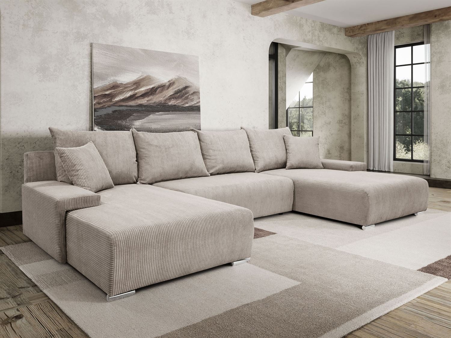 Lookway Wohnlandschaft LAVIO U – großes günstig online kaufen