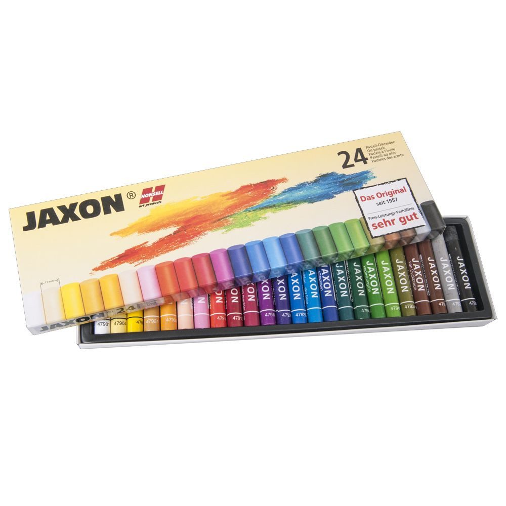 JAXON Kreidemarker JAXON Ölpastellkreiden 24 Stück