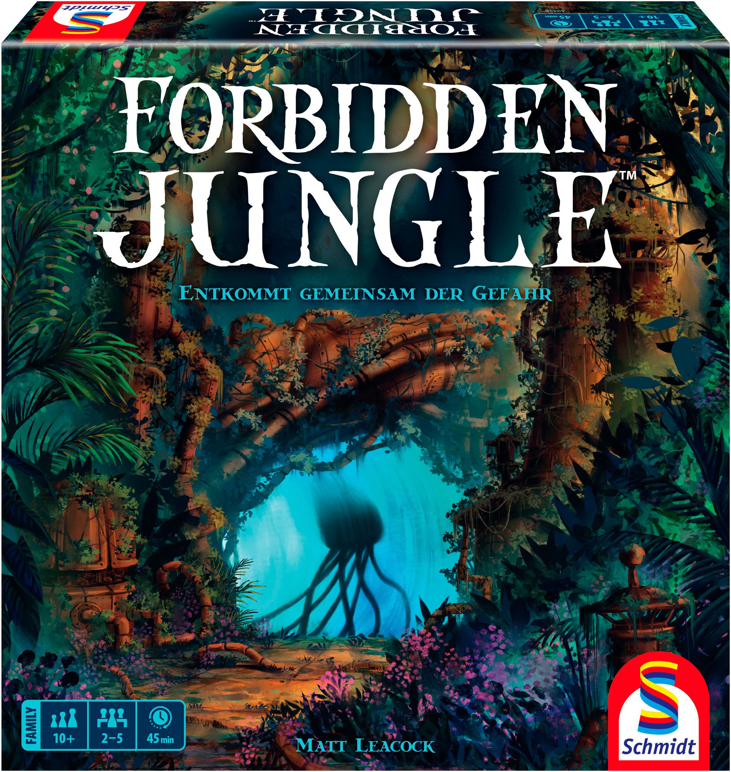Schmidt Spiele Spiel Forbidden Jungle, Familienspiel