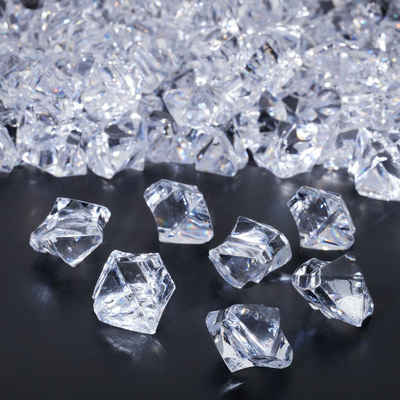 relaxdays Streudeko Deko Diamanten 180 Stück
