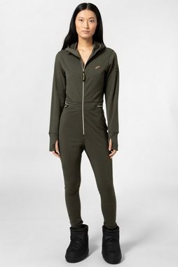 SUPER.NATURAL Jumpsuit Merino Jumpsuit W ROCKET260 OVERALL funktioneller Merino-Materialmix