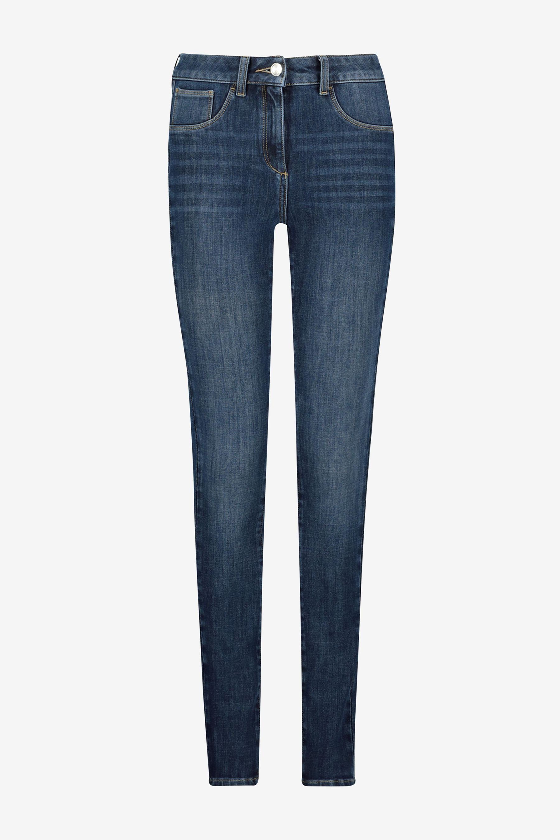 Next Skinny-fit-Jeans Skinny Fit 360 (1-tlg) Dark Blue Stretch-Jeans