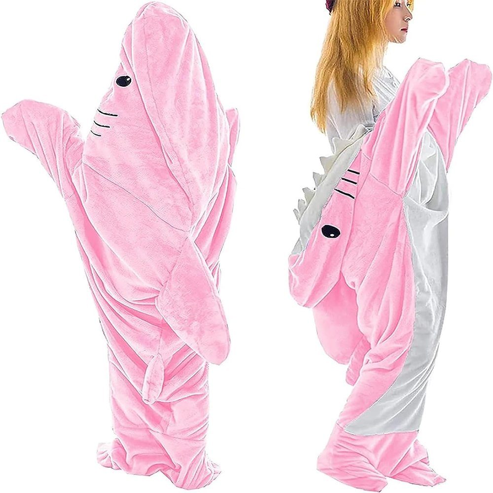 Wohndecke Hai-Decke Hoodie, Superweicher Sofa Kuscheldecke günstig online kaufen