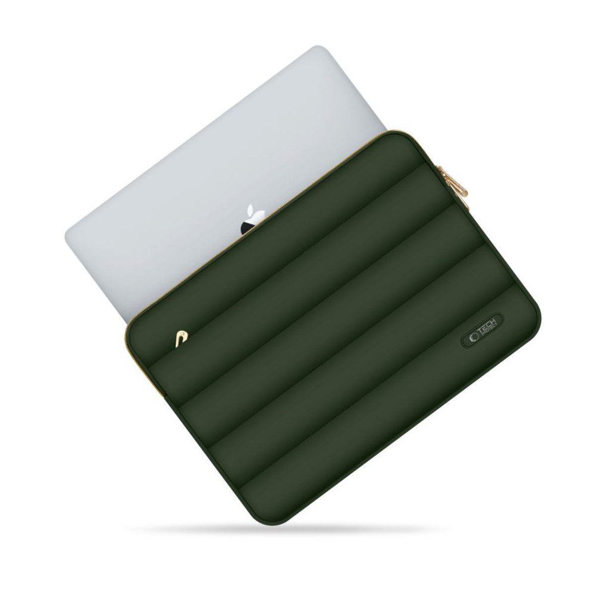 TECH PROTECT Laptoptasche (Laptoptasche und Zubehörhülle), Gepolsterte Laptop- und Zubehörhülle im modernen Puffy-Design