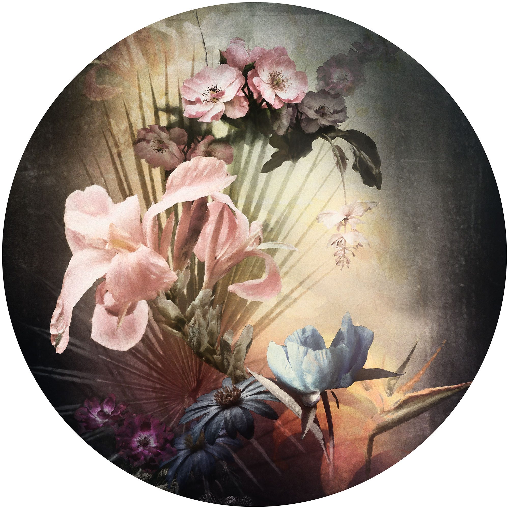 Komar Fototapete Flemish Flowers, glatt, bedruckt, Motiv, (1 St)