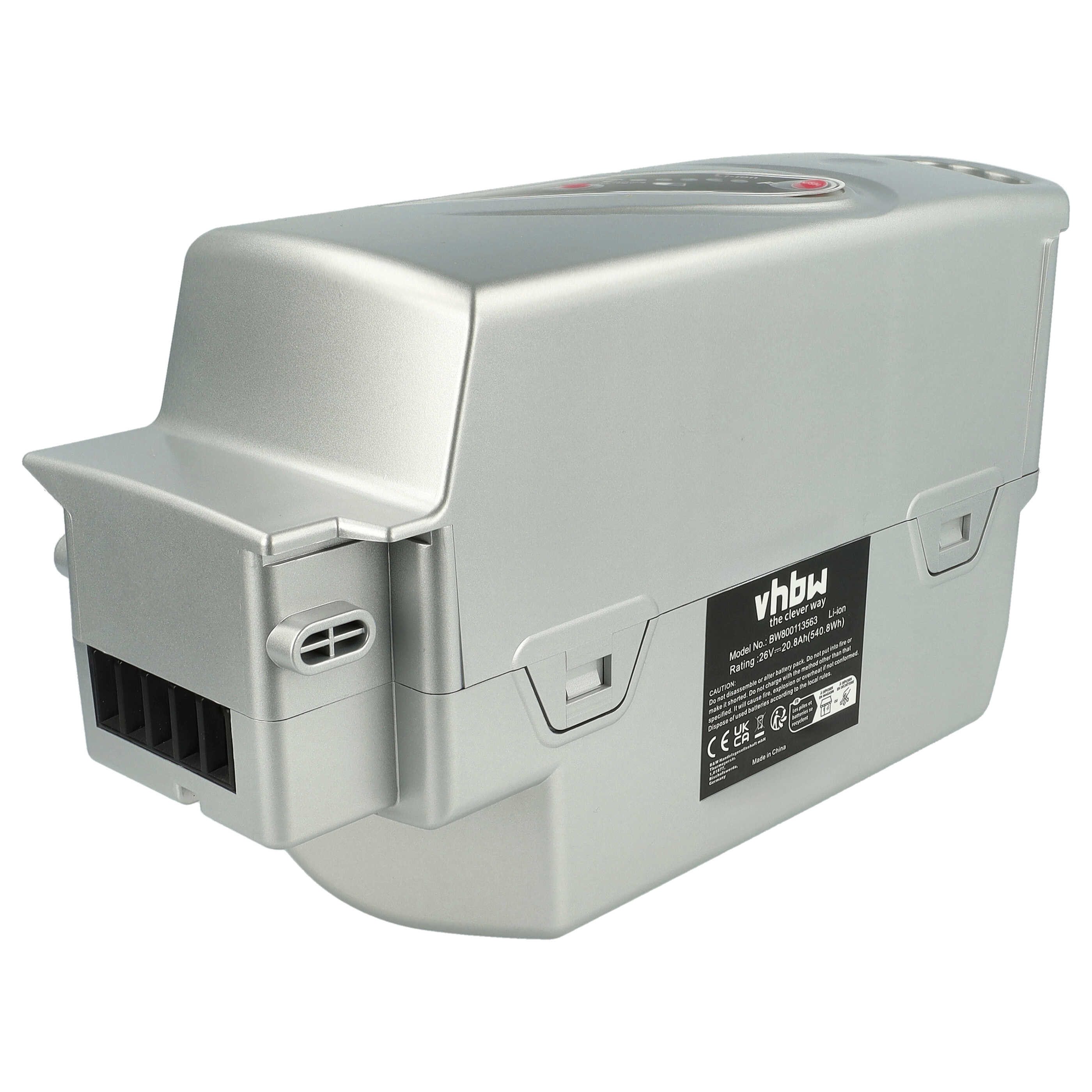 vhbw Akku Ersatz für NKY210B02, NKY210B2, NKY224B02, NKY224B2, NKY190B02, E-Bike Akku Akku Li-Ion 20800 mAh (26 V, 1 St), Leistungsfähiger Austausch-Akku für Pedelec, Elektrofahrrad, E-Bike