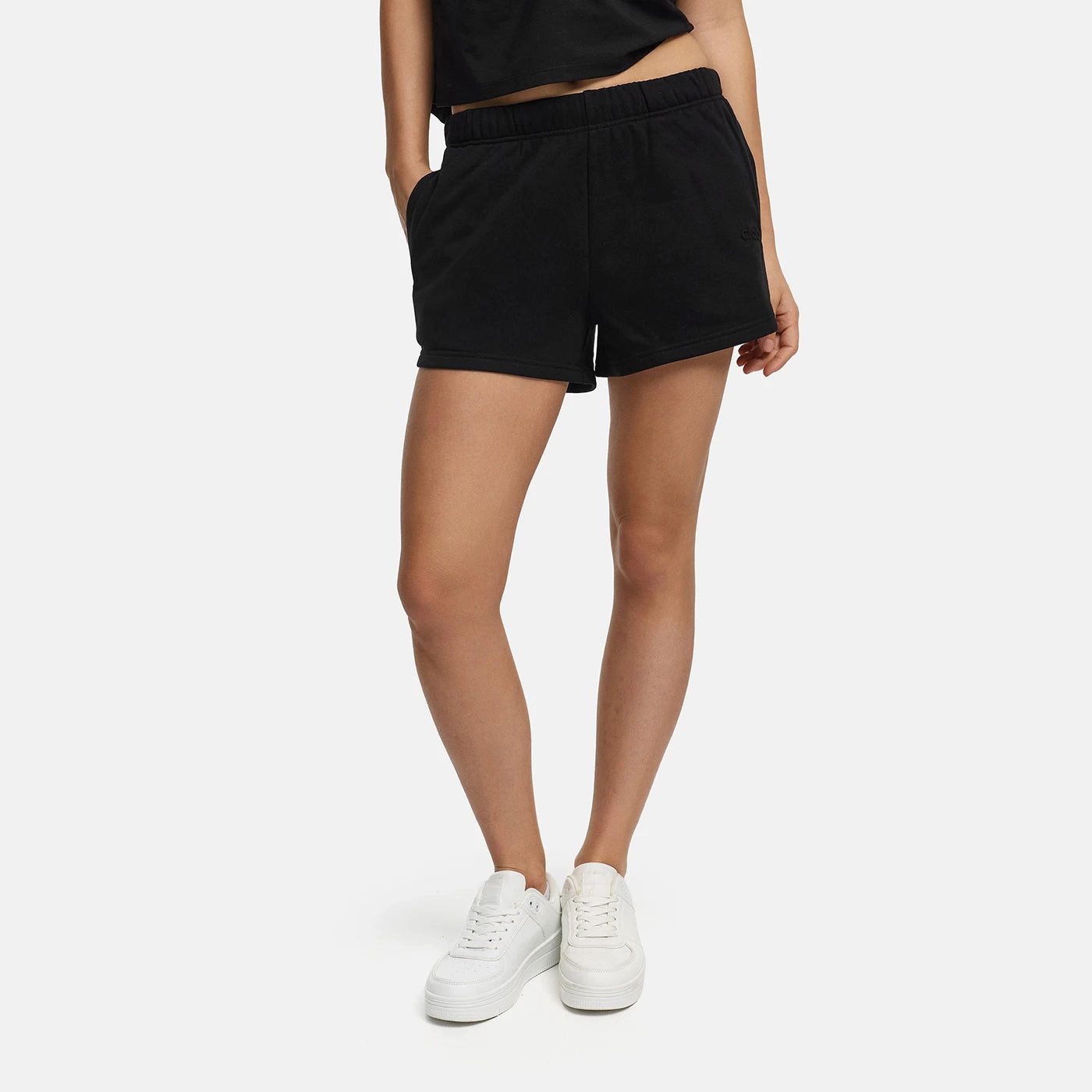 cfab Relaxshorts Everyday Loose Shorts-Schwarz-M (1-tlg)
