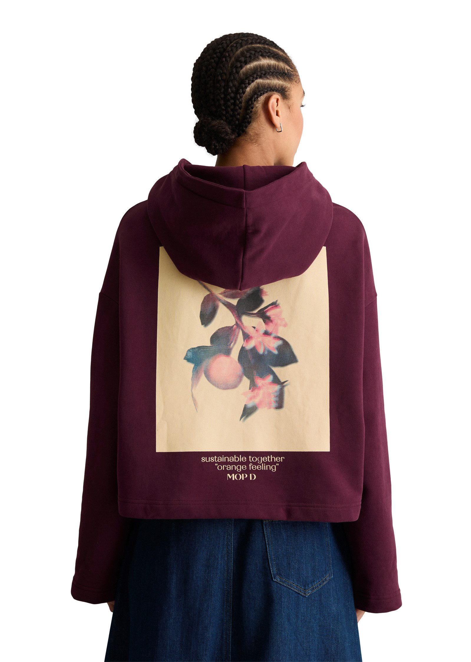 Marc O'Polo DENIM Sweatshirt aus softer Bio-Baumwolle