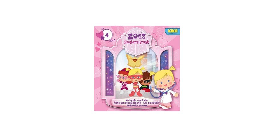 Hörspiel-CD Zoes Zauberschrank. Nr.4, 1 Audio-CD