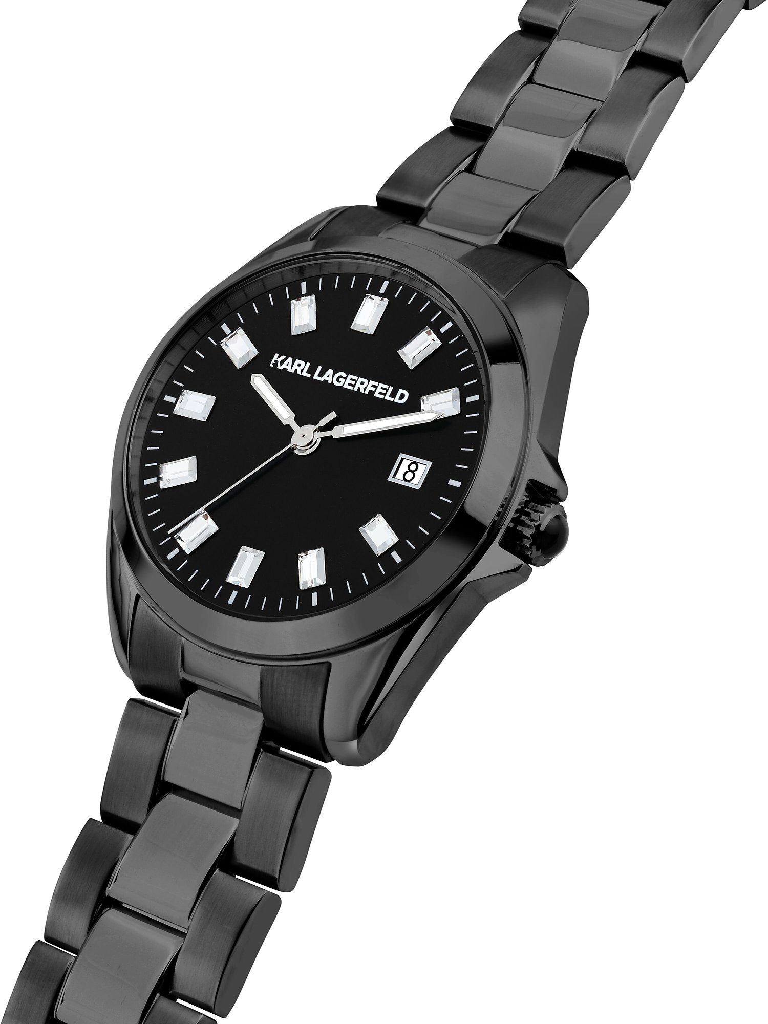 KARL LAGERFELD Quarzuhr Karl Lagerfeld Damen-Uhren Analog Quarz