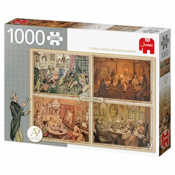 Jumbo Spiele Puzzle Unterhaltung im Wohnzimmer 1000 Teile, 1000 Puzzleteile