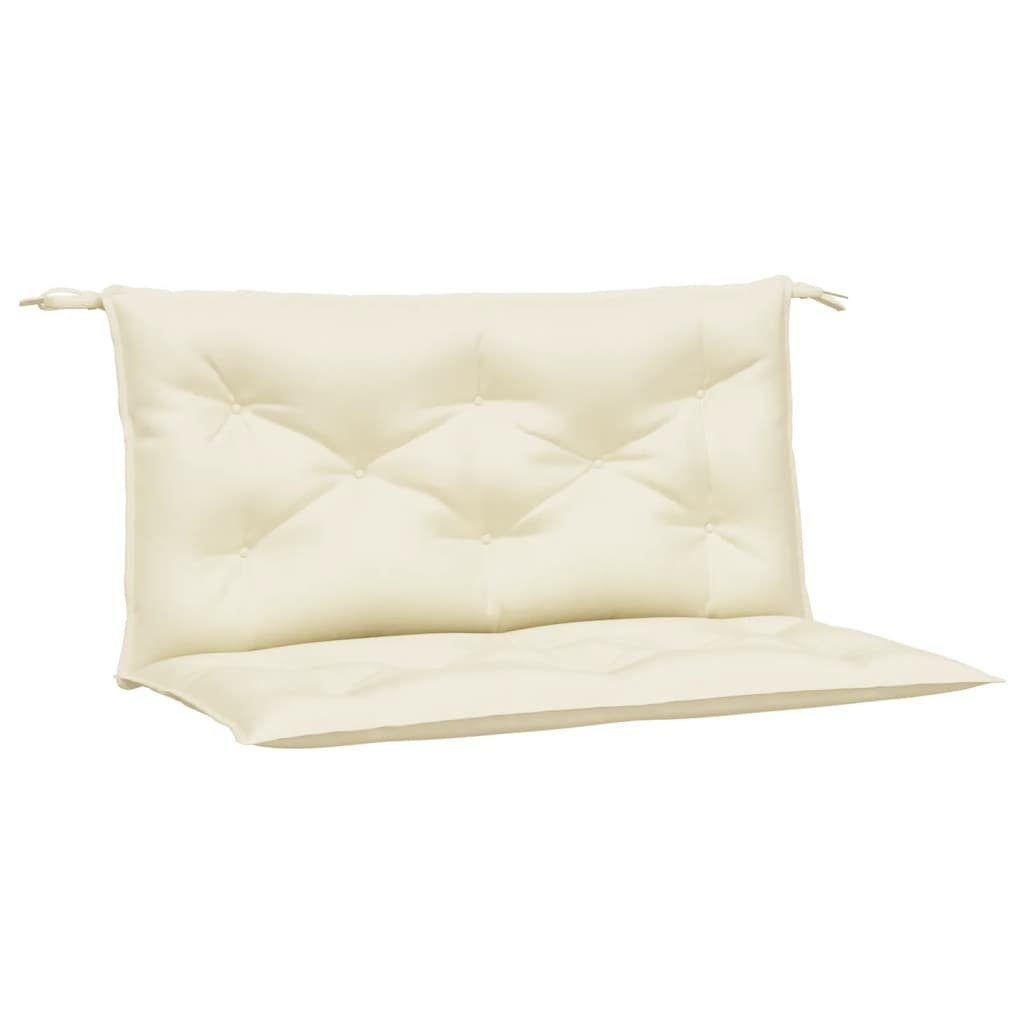 vidaXL Sitzauflage Gartenbank-Auflagen 2 Stk. Creme günstig online kaufen
