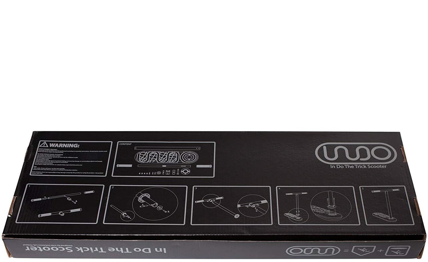 INDO Stuntscooter Indo X70 Trampolin Stunt-Scooter Trick Trainer H=72cm 670