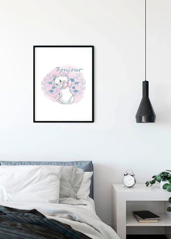 Disney Marie, Aristocats Poster St), Schlafzimmer, Komar (1 Wohnzimmer Kinderzimmer,