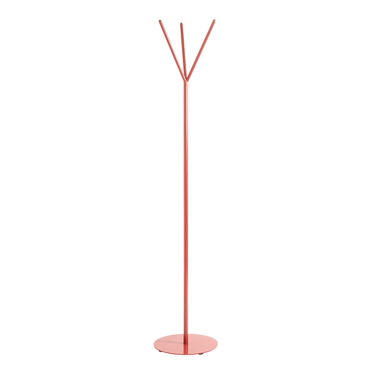 HAKU Вешалки SIMON Garderobe - rot - Metall - H. 173cm - Flurgarderobenständer, (1xGarderobenständer, Hakenständer - Aufhängeständer), Вешалки для одежды - Mantelständer - Jackenständer