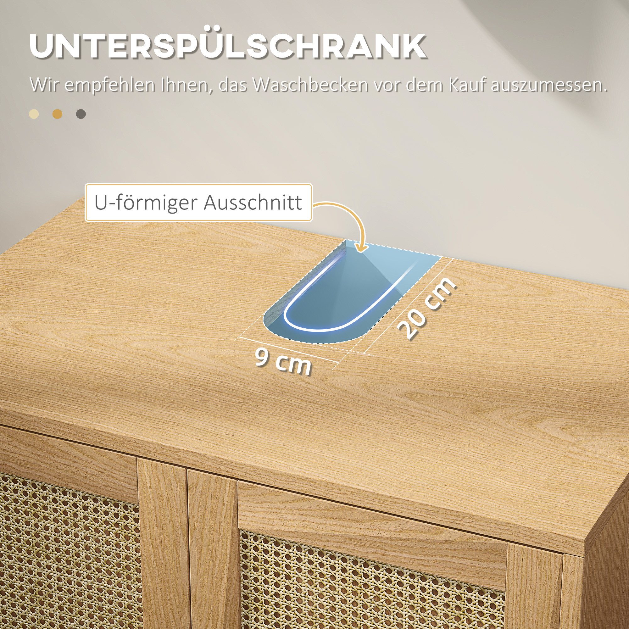 MC Star Waschbeckenunterschrank Unterschrank mit Schrankfach, günstig online kaufen