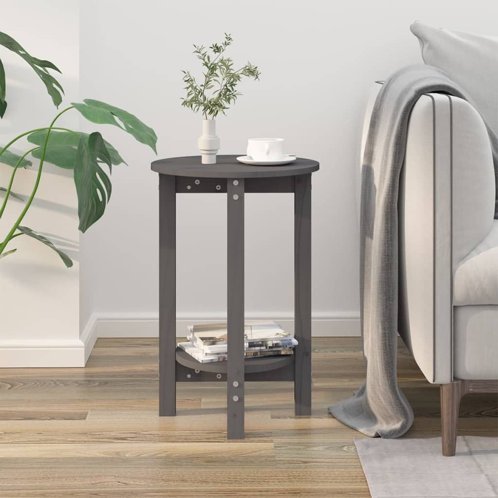 vidaXL Couchtisch Couchtisch Grau Ø 40x60 günstig online kaufen