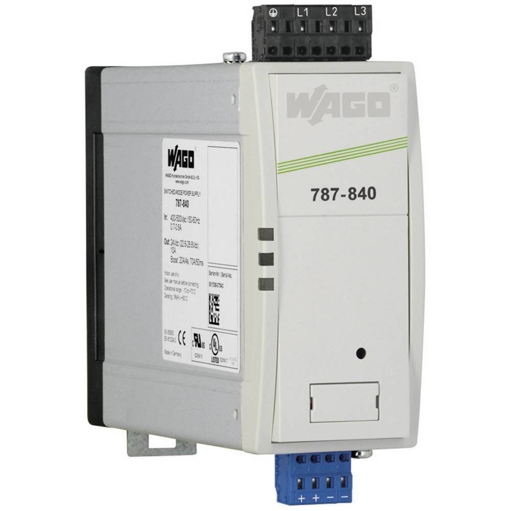 WAGO Netzteil 24 V/DC 20 A 787-842 Hutschienen-Netzteil