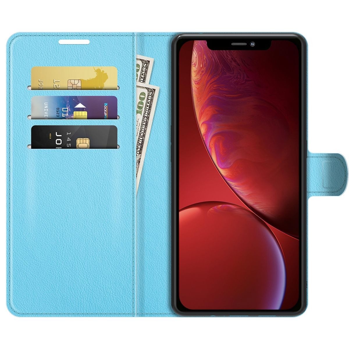König Design Handyhülle Apple iPhone 13, Schutzhülle Schutztasche Case Cover Etuis Wallet Klapptasche Bookstyle