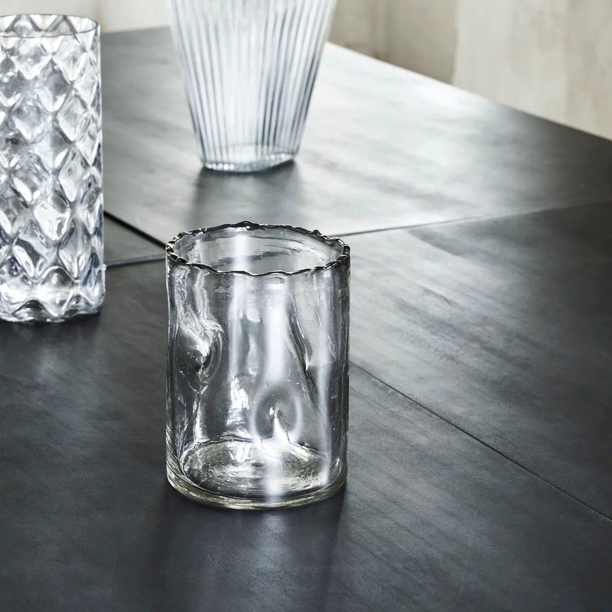 House Doctor Dekovase Vase CLEAR Glas, Ø15x20cm