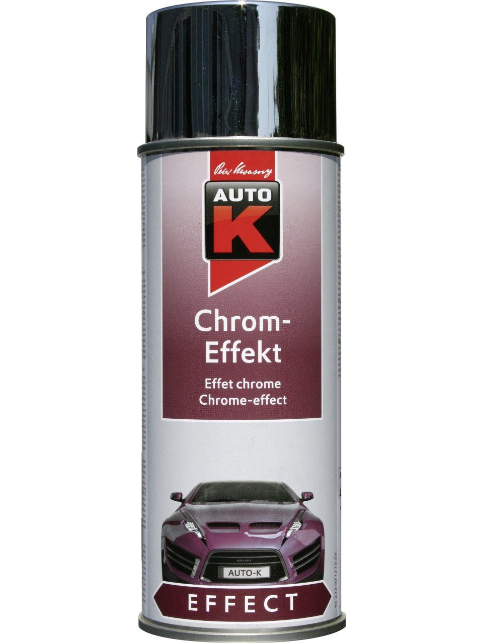 Auto-K Sprühlack Auto-K Lackspray Chrom-Effekt 400ml