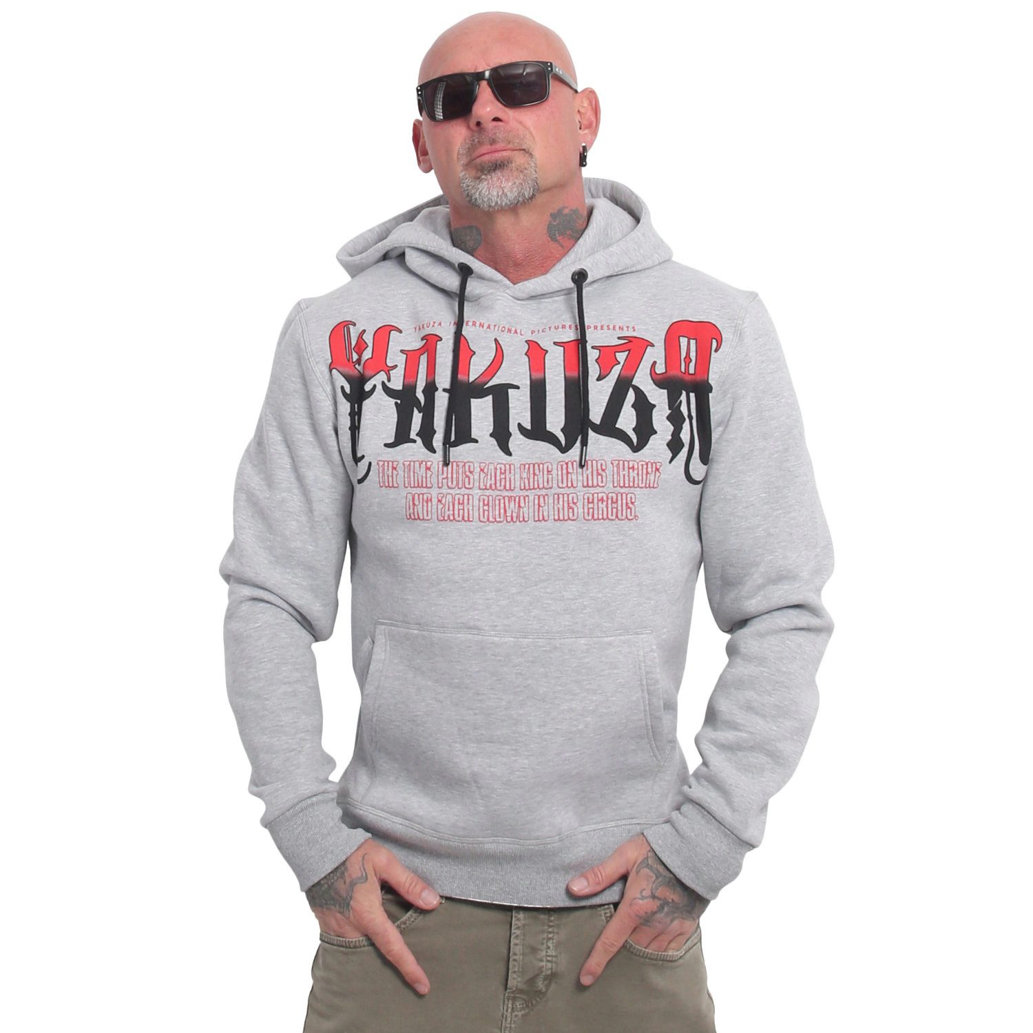 Hoody 3422 Yakuza Premium Pullover YAKUZA Hoodie Throne