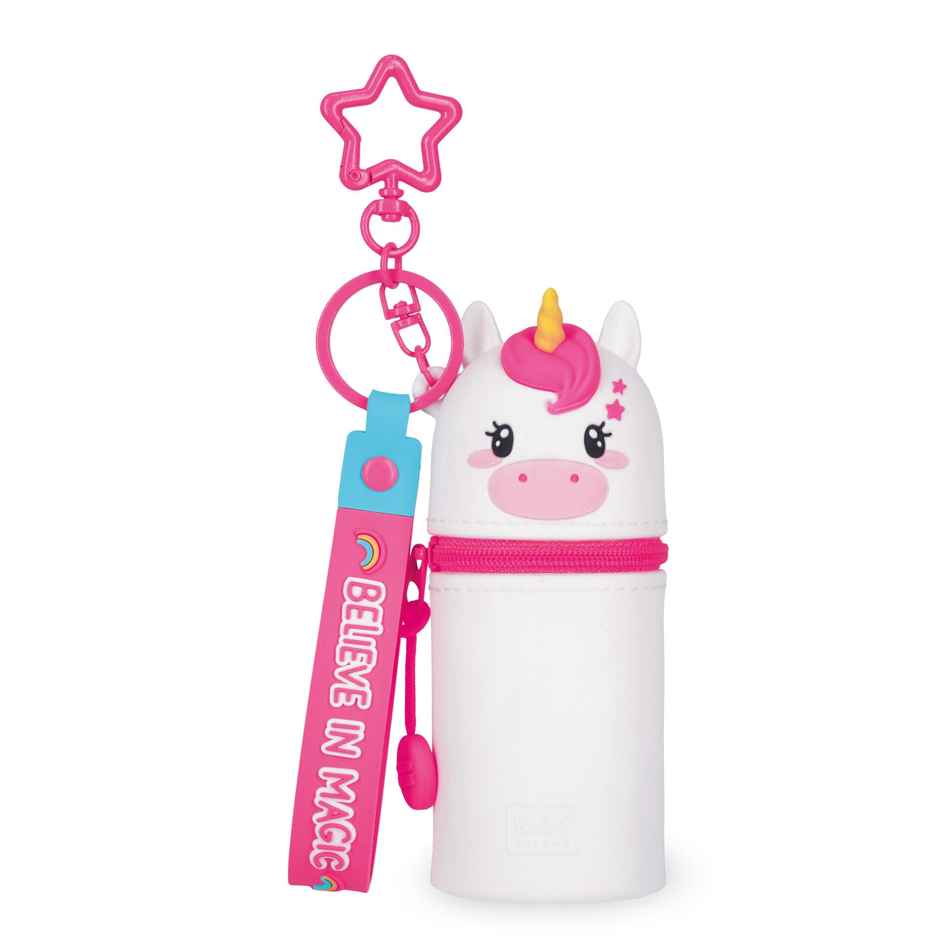 Legami Schlüsselanhänger Set LEGAMI Münztasche mit Schlüsselanhänger Mini Kawaii EINHORN