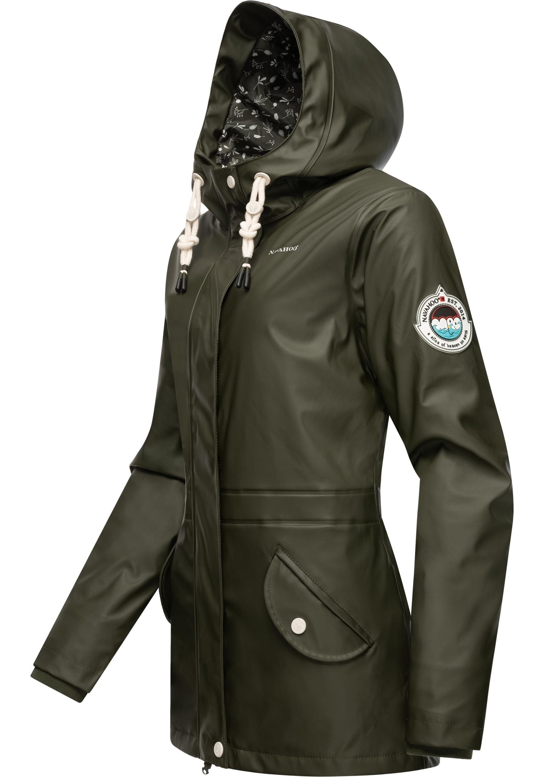 Navahoo Regenjacke "Oceans Heart" mitKapuze stylischer wasserdichter Regenm günstig online kaufen