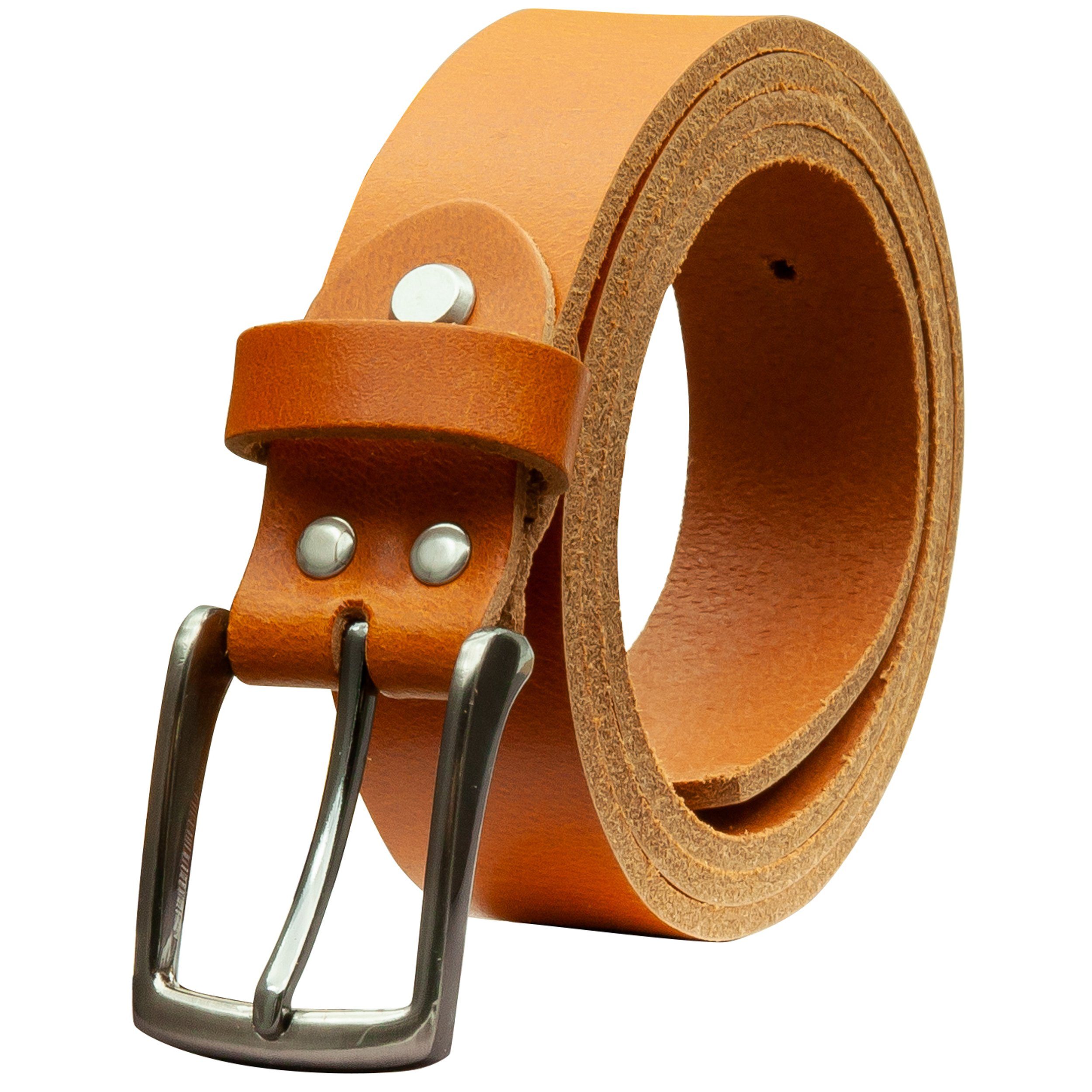 Ledergürtel OM310-VL-Cognac