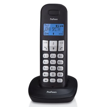 Profoon DECT-Telefon Set mit 3 Mobilteilen und Ladeschale Schnurloses DECT-Telefon (Mobilteile: 3)