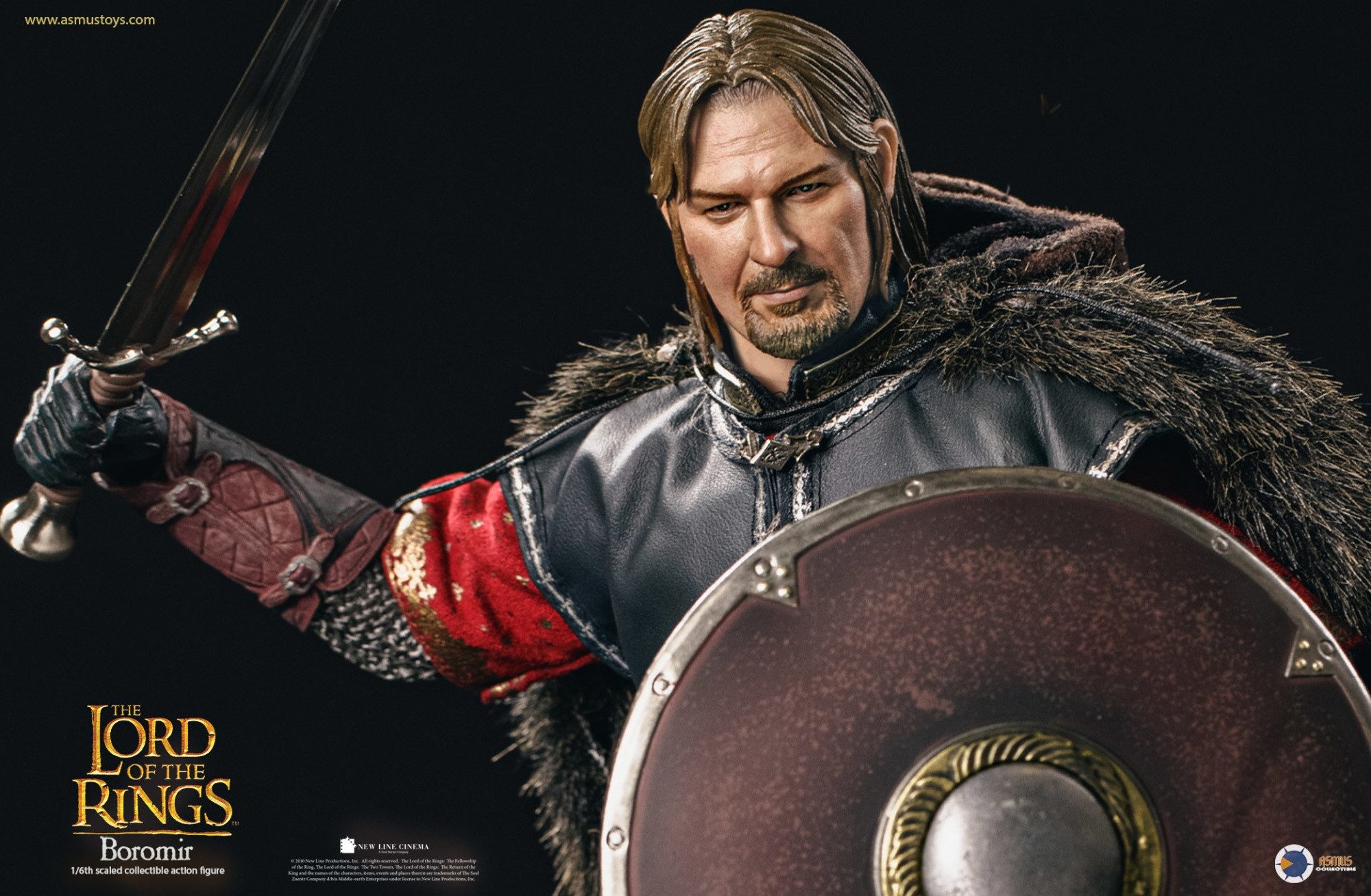 Asmus Collectible Toys Actionfigur THE LORD OF THE RINGS (DER HERR DER RINGE) SERIES BOROMIR 1/6 ACTIONFI