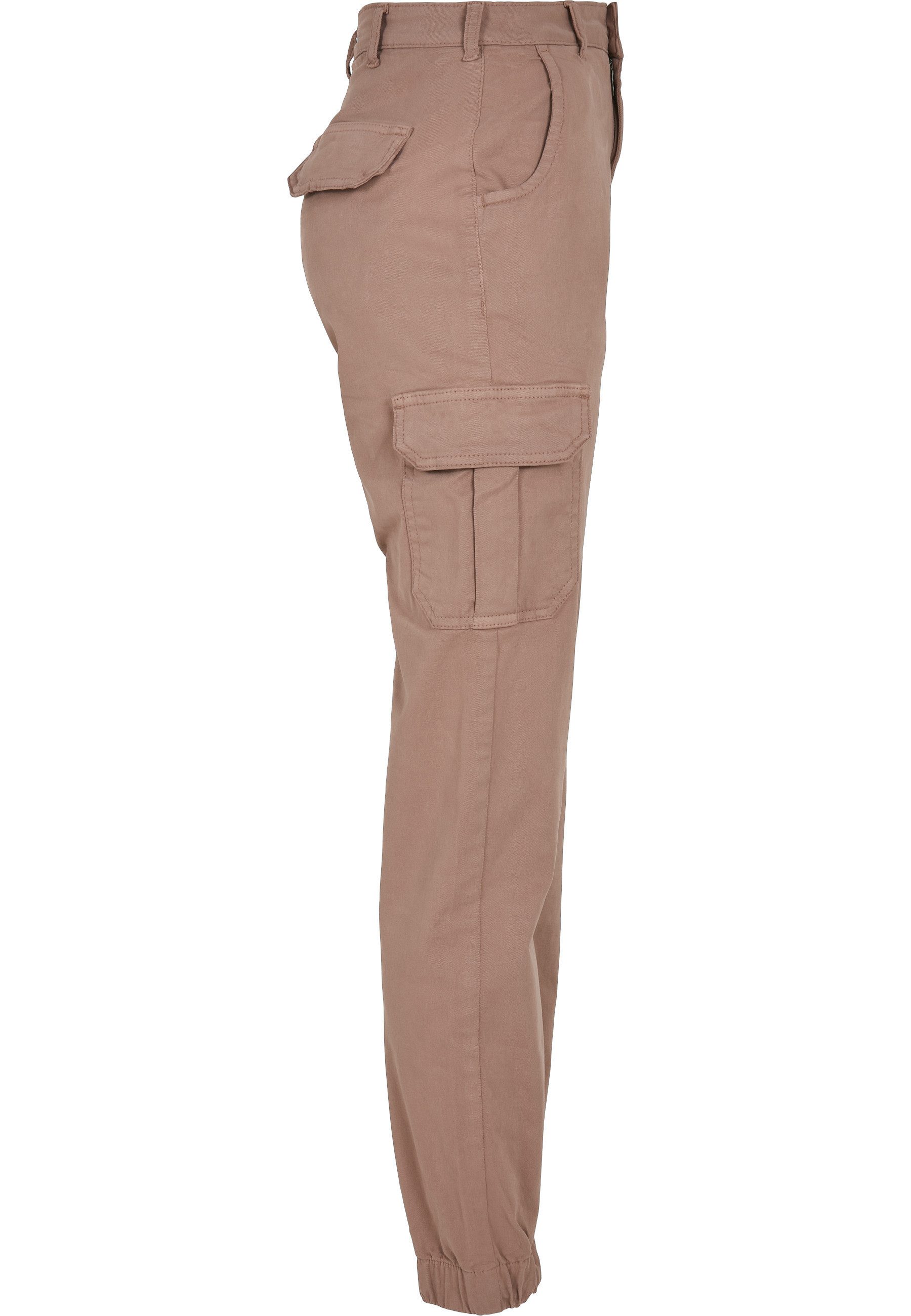 URBAN CLASSICS Cargohose Urban Classics Damen Ladies High Waist Cargo Pants (1-tlg)