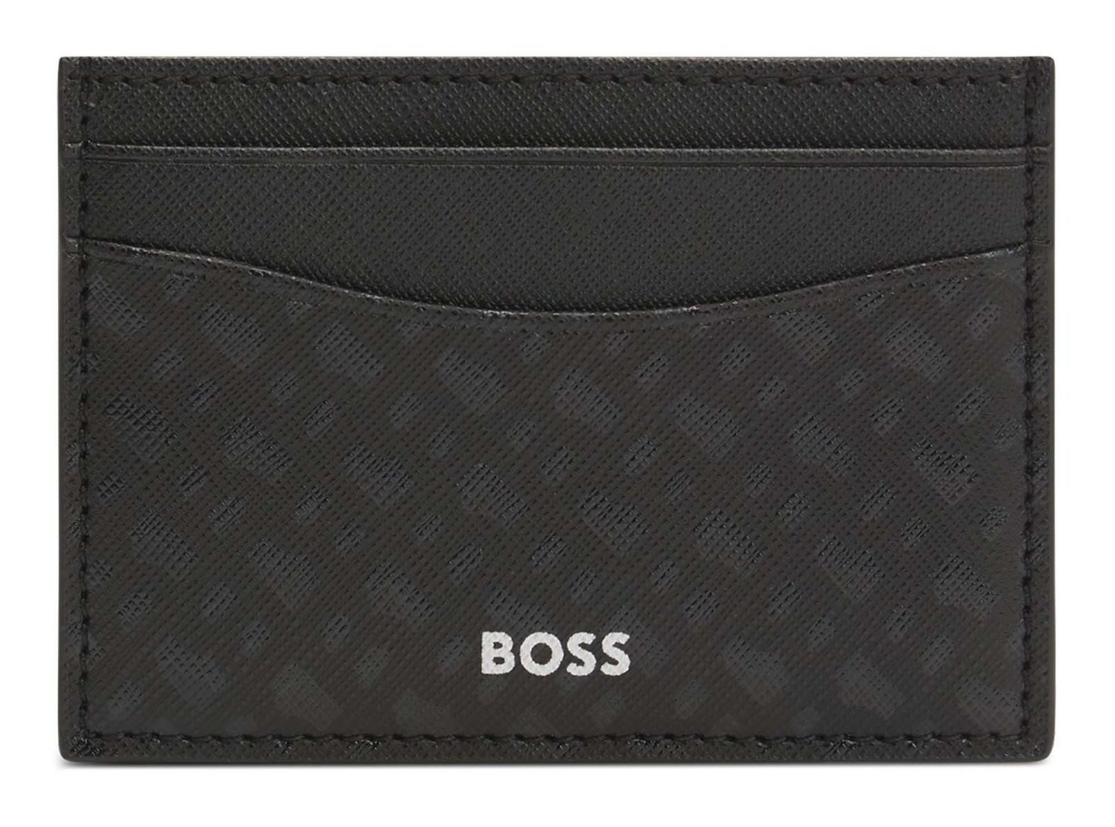 BOSS Kartenetui Card Holder, aus echtem Leder