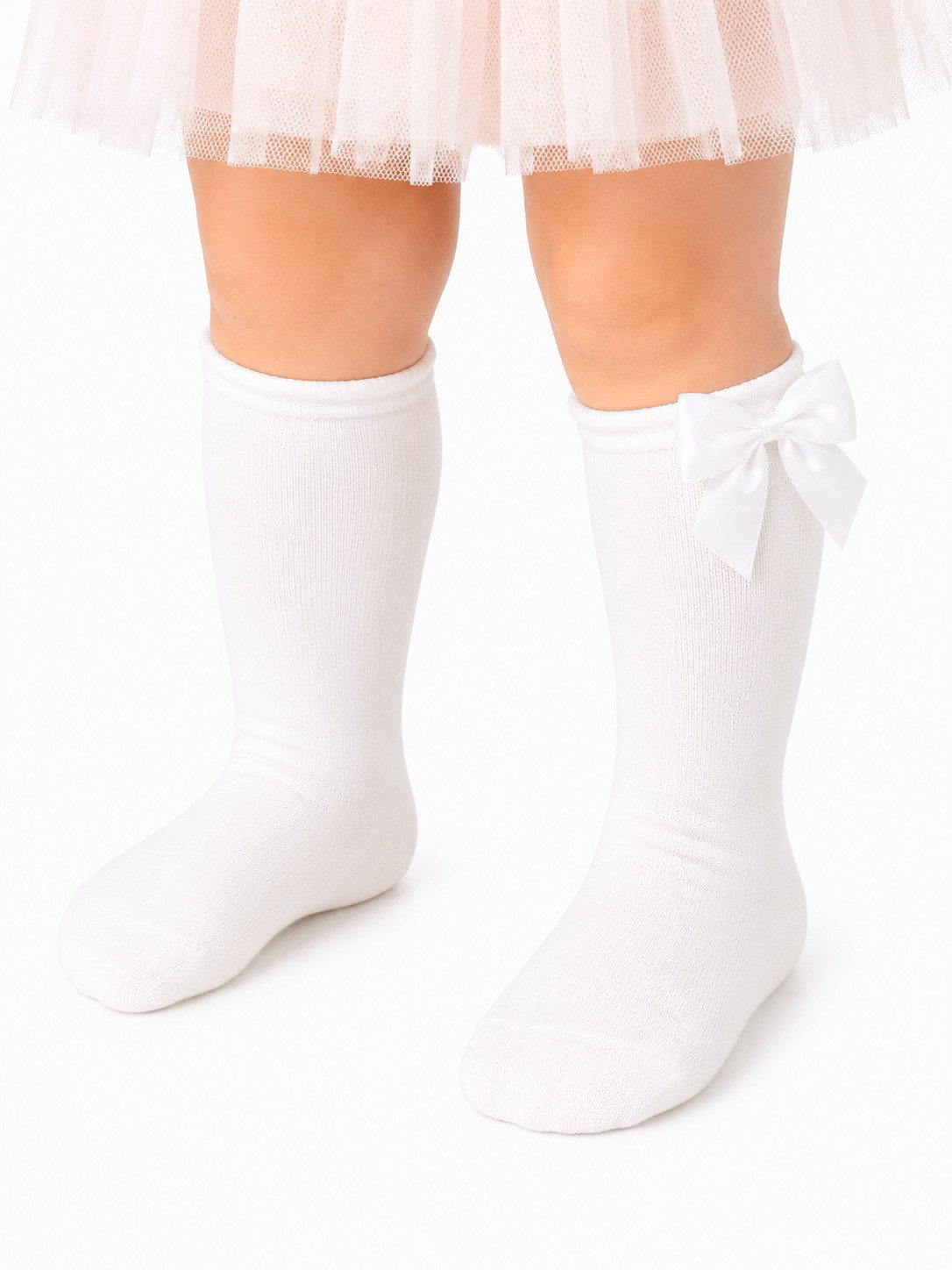 Kniestrümpfe Kniestrümpfe Socken für Baby und Kinder Strümpfe mit Schleifen