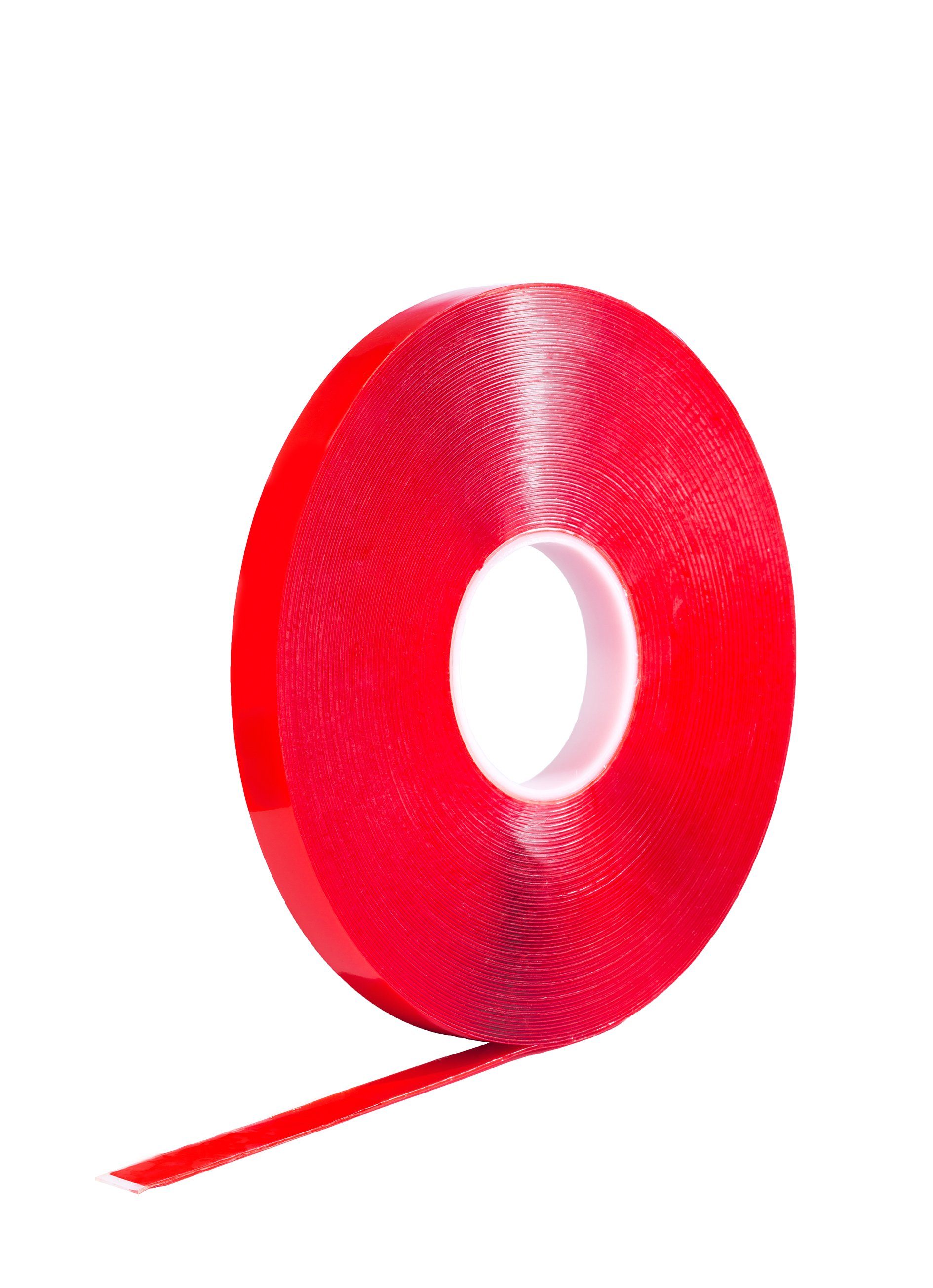 Stadler Online GmbH Klebeband Acrylicbond Tape, transparent, Dicke 0,5 mm Verkleben von transparenten Werkstoffen wie z.B. Glas, Acrylglas, PMMA, Polycarbonat