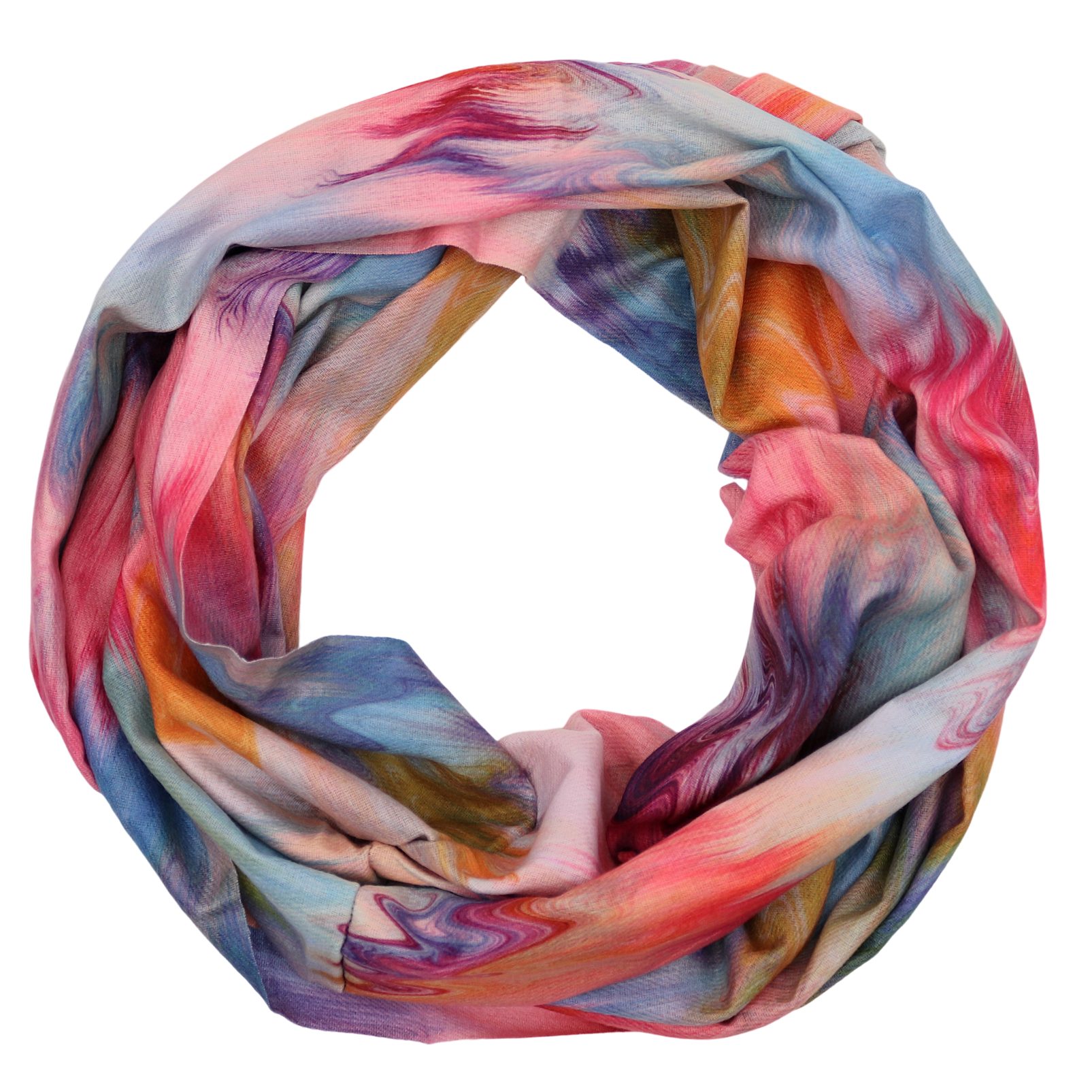 MIRROSI Loop Damen Schal mit ZickZack-Muster günstig online kaufen