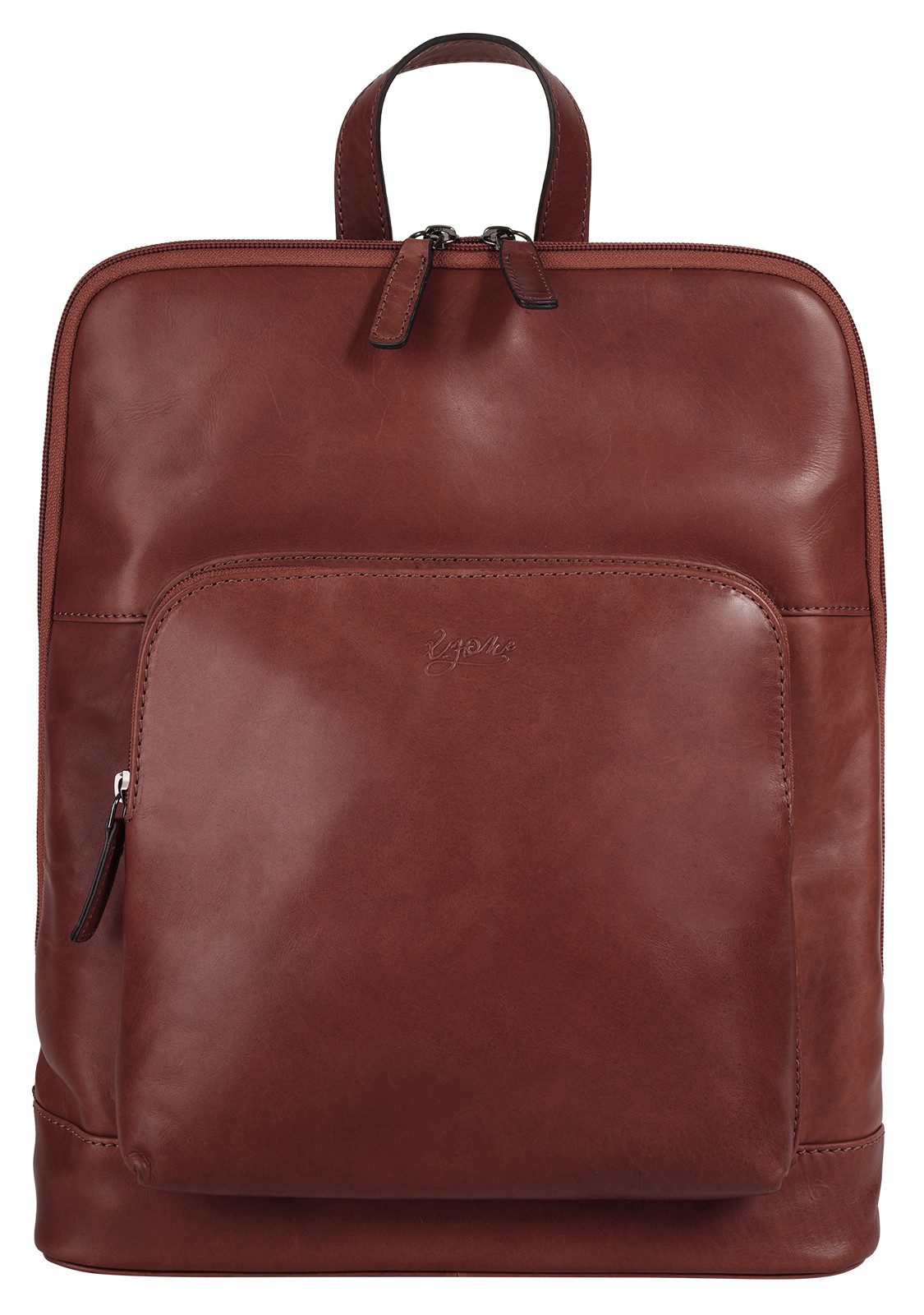 X-Zone Cityrucksack, echt Leder günstig online kaufen