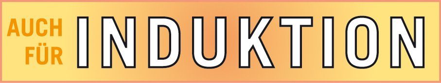 GSW Topf-Set Silver Star, Edelstahl (Set, 11-tlg., Bratentopf Ø 16/20 cm, Fleischtopf Ø 16/20 cm, Stielkasserolle Ø 16 cm), Induktion