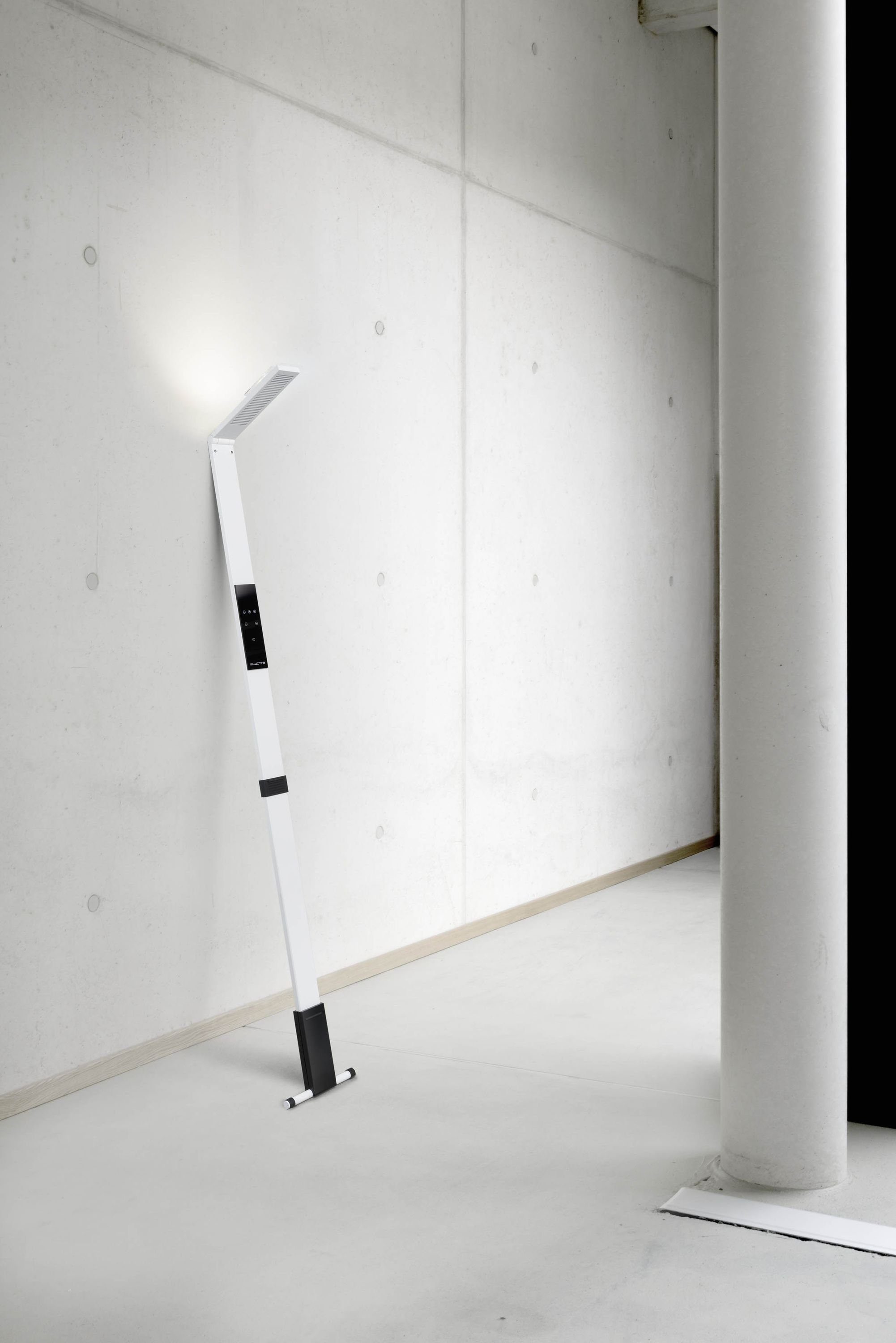 LUCTRA Stehlampe FLEX, für weiß Flex 25 dimmbar, Laufzeit Stunden Luctra Stehlampe Design Akku LED